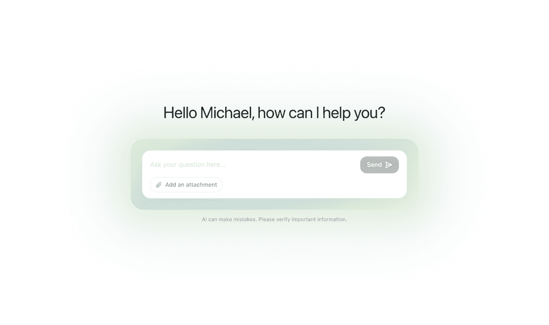 Conversational AI agent